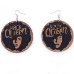 Wooden african earrings on sale bulk