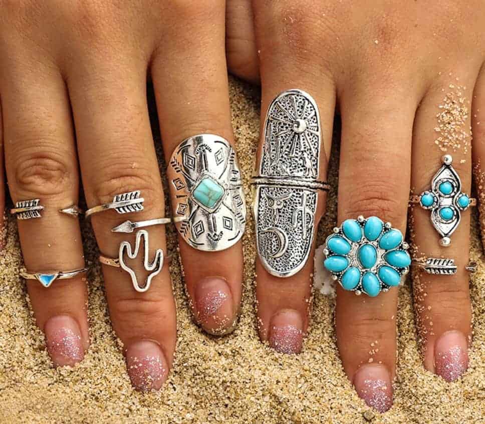 vintage ring sets for girls
