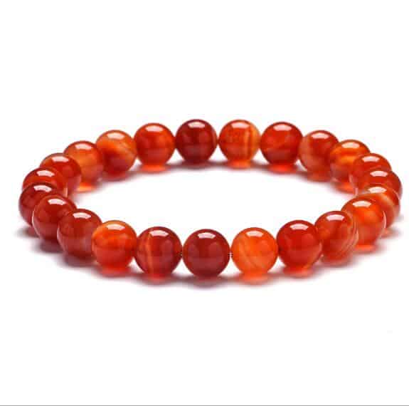 Natural Stone lace Red Agate Bracelet - FromOcean.com