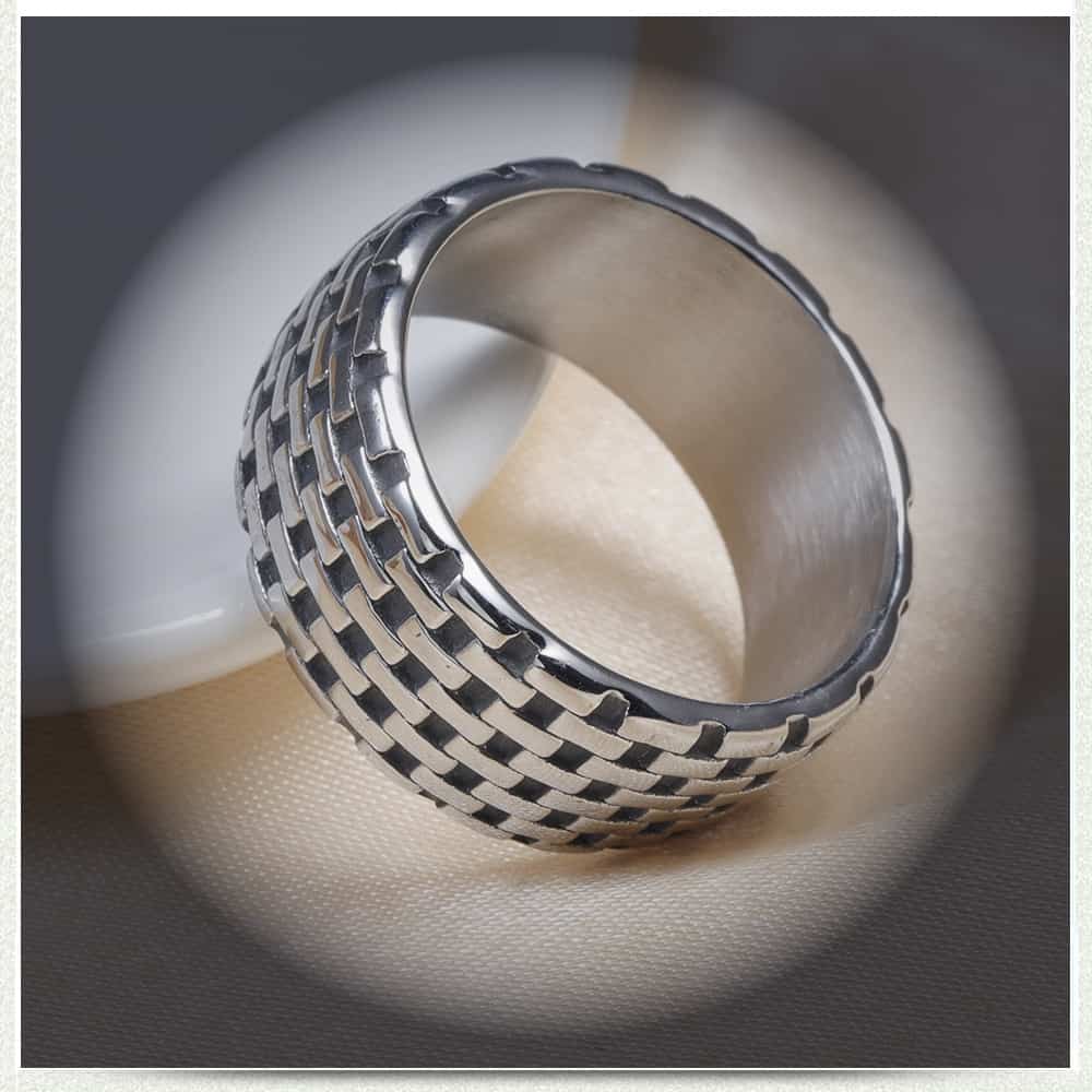Stainless steel Ring for Men, 6PCS LOT #3 - FromOcean.com