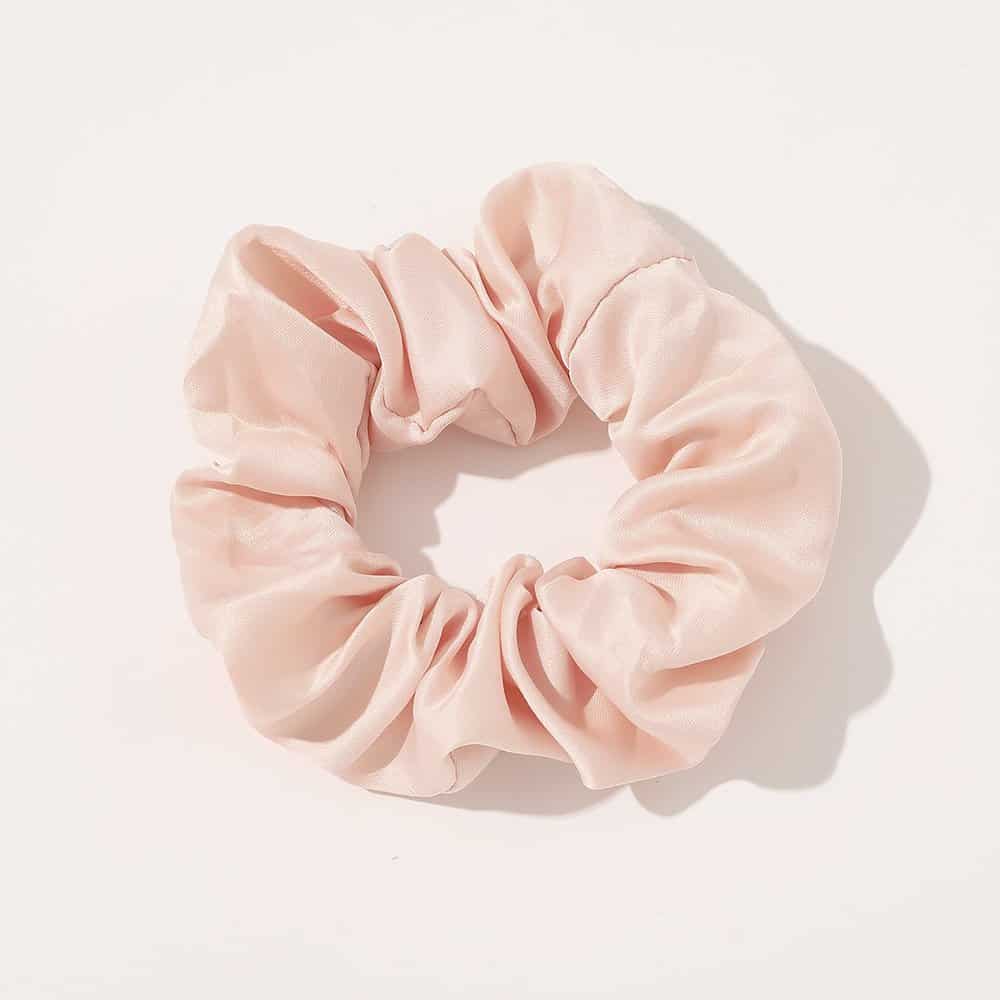 Solide Color Satin Hair Scrunchies - FromOcean.com