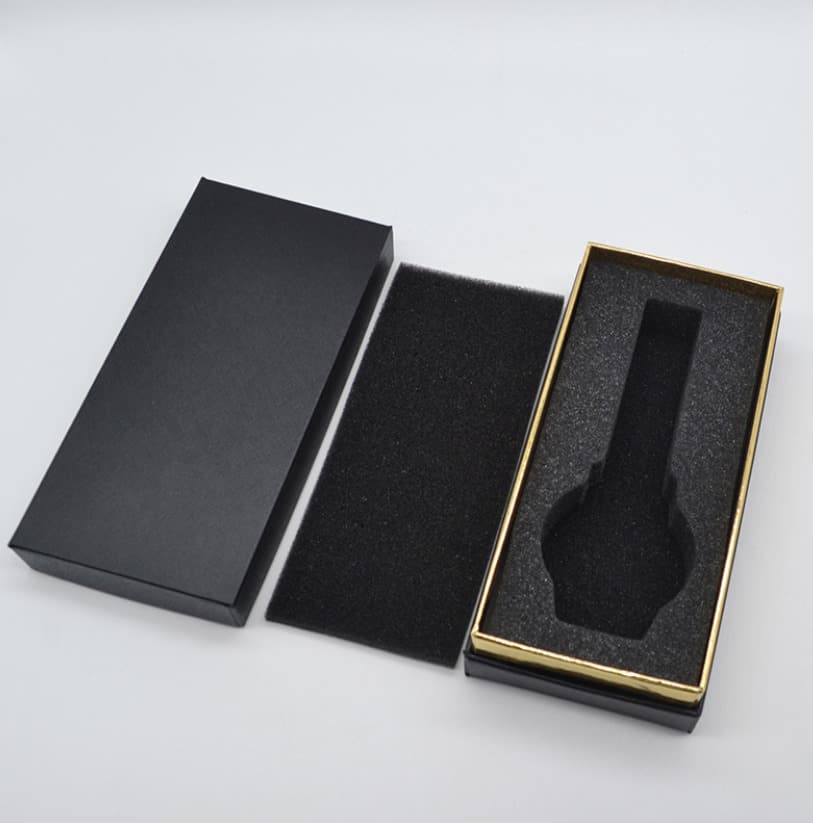 Black Watch Boxes, Three-layer sponge, punching watch gift box ...